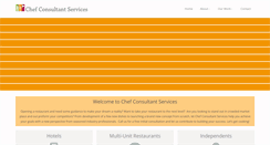Desktop Screenshot of chefconsultantservices.com